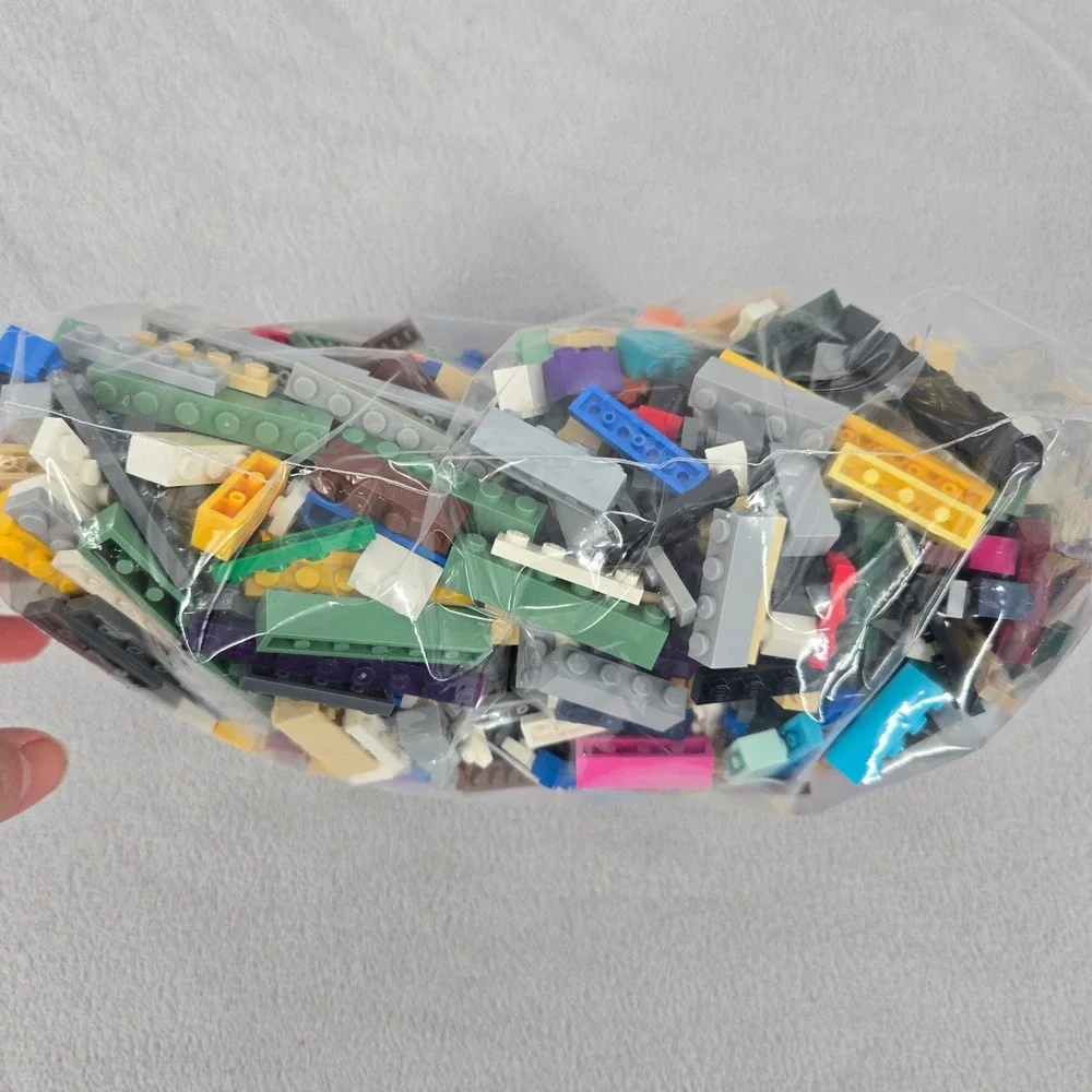 LEGO Assorted Bulk Building Bricks and Plates 2.6oz Kids Creative Play Lot